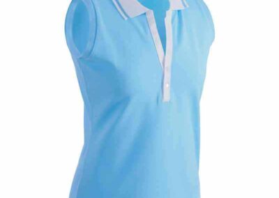 JN159-Damen-Elastic-Polo-hellblau
